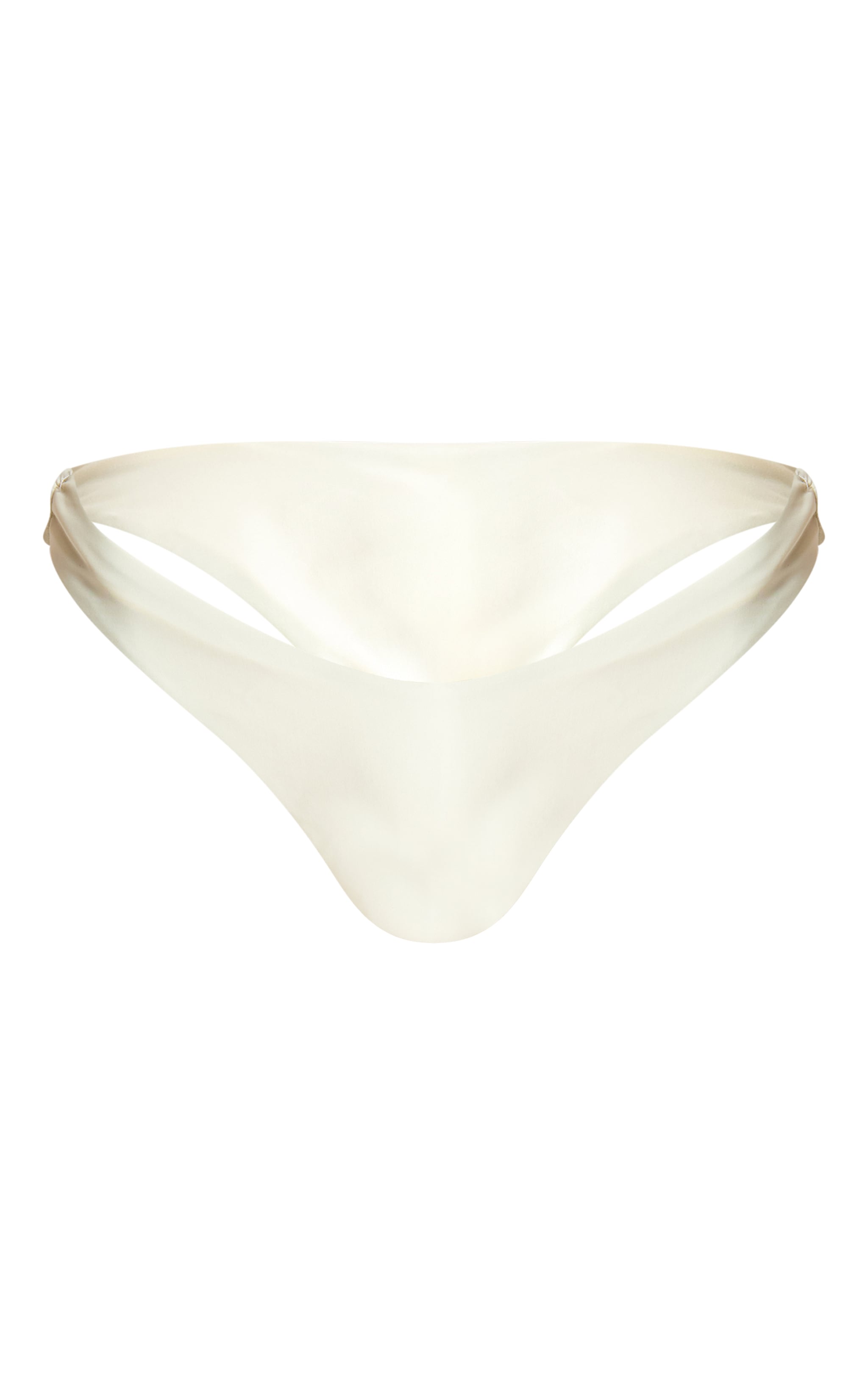 Butter Cream Boomerang Bikini Bottoms image 5