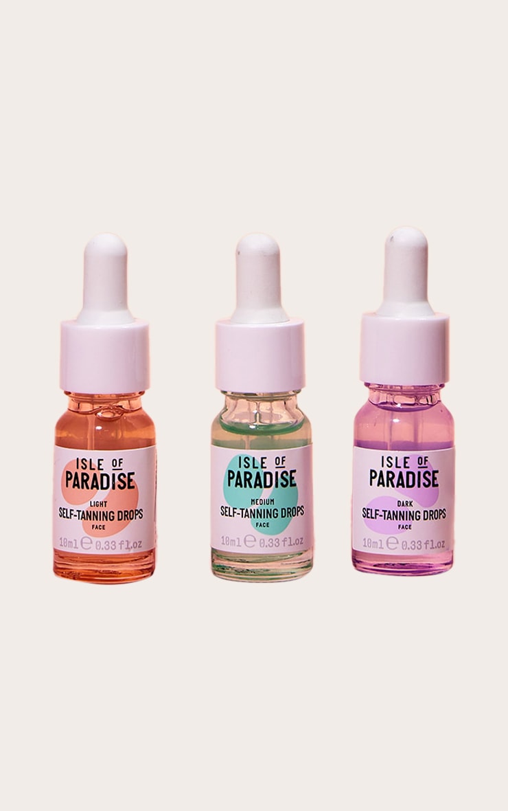 Isle of Paradise Medium Self-Tanning Drops 10ml image 3