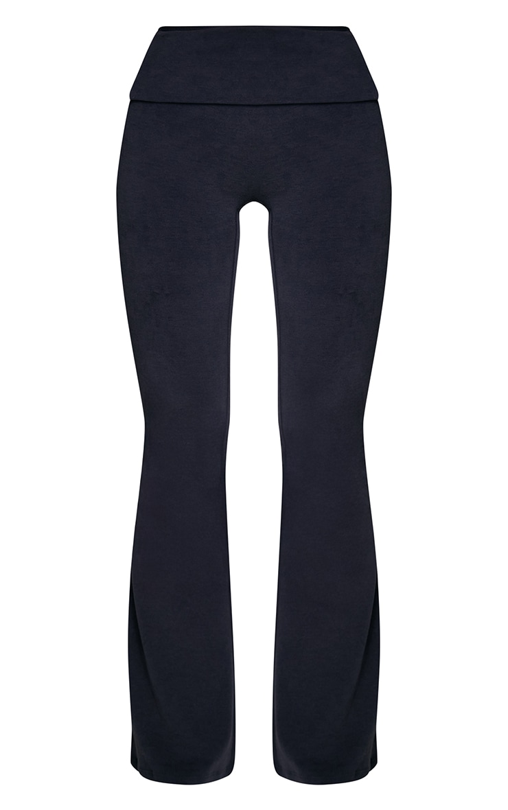 Navy Soft Cotton Yoga Pant image 5