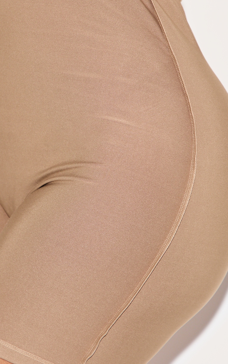 Shape Robe longue en Sculpt kaki à bretelles et doublure gaintante intégrée image 4