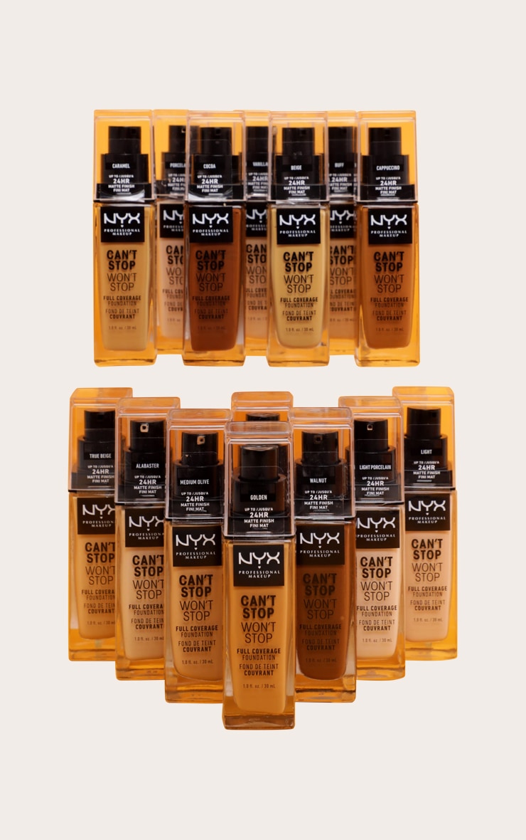 NYX PMU Can't Stop Won't Stop Full Coverage Foundation Light
