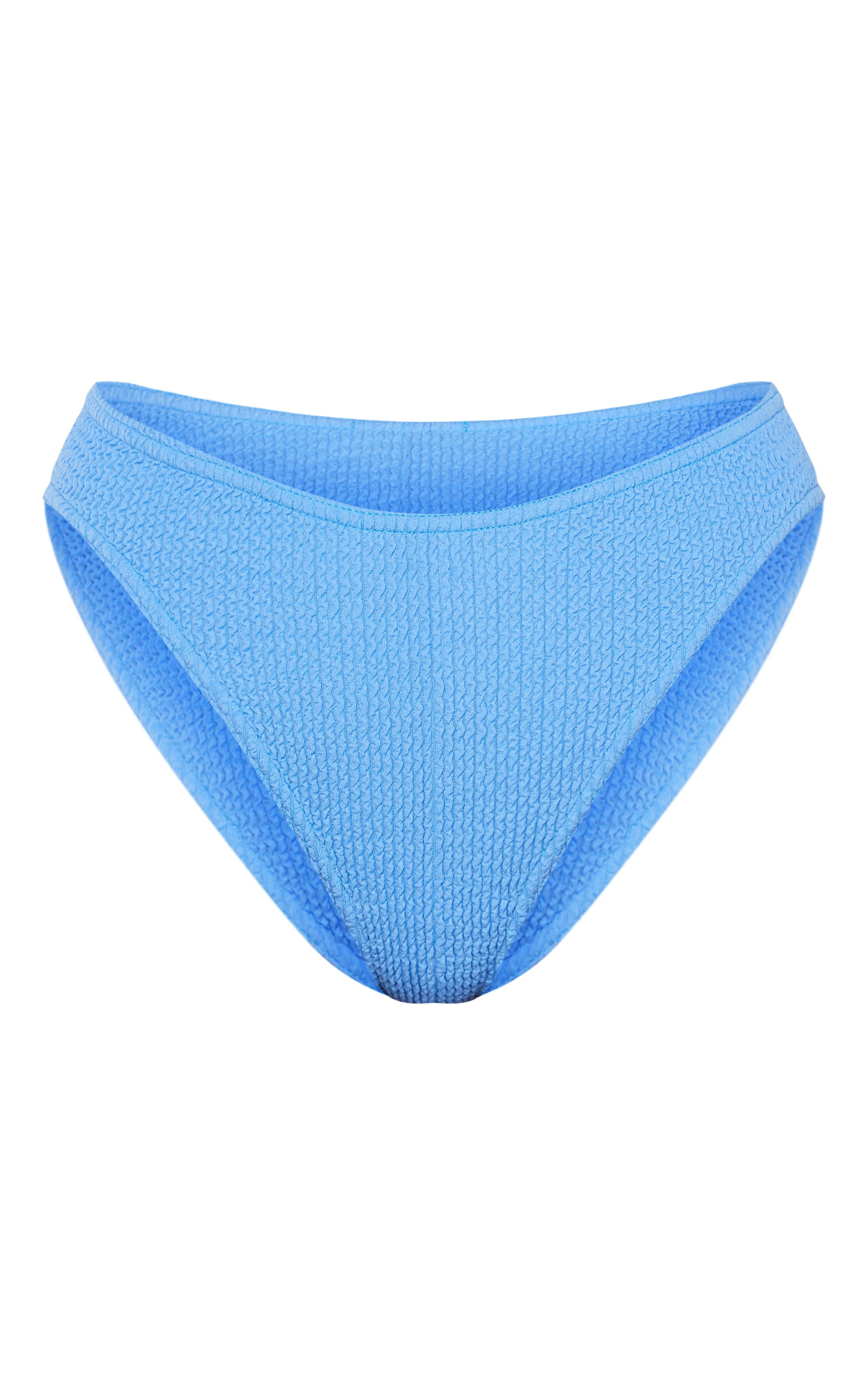 Bas de maillot de bain cheeky crêpé bleu image 6