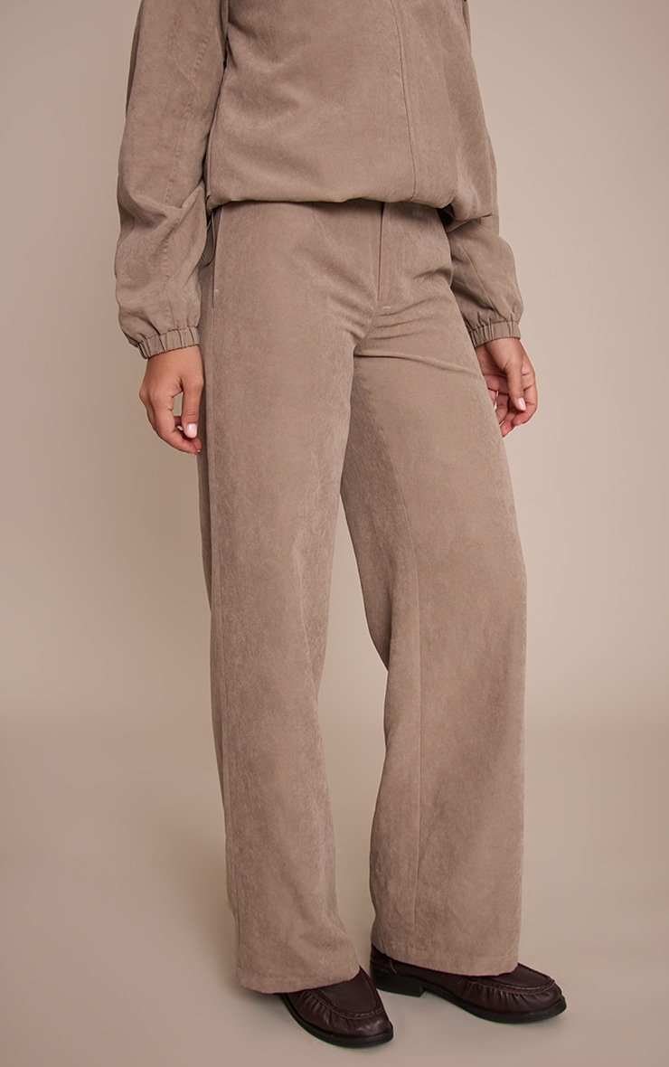 Mushroom Peach Skin Straight Leg Pant image 2