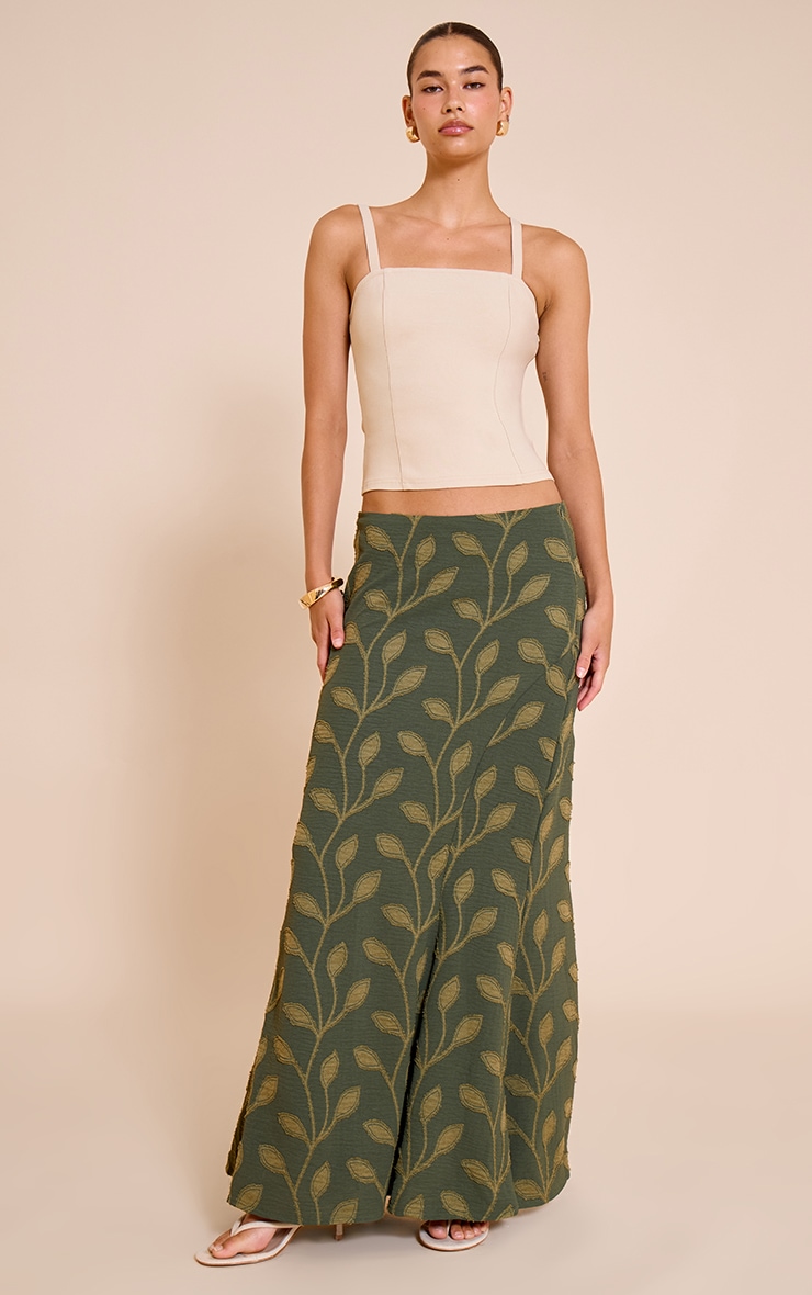 Sand Woven Strappy Top image 3