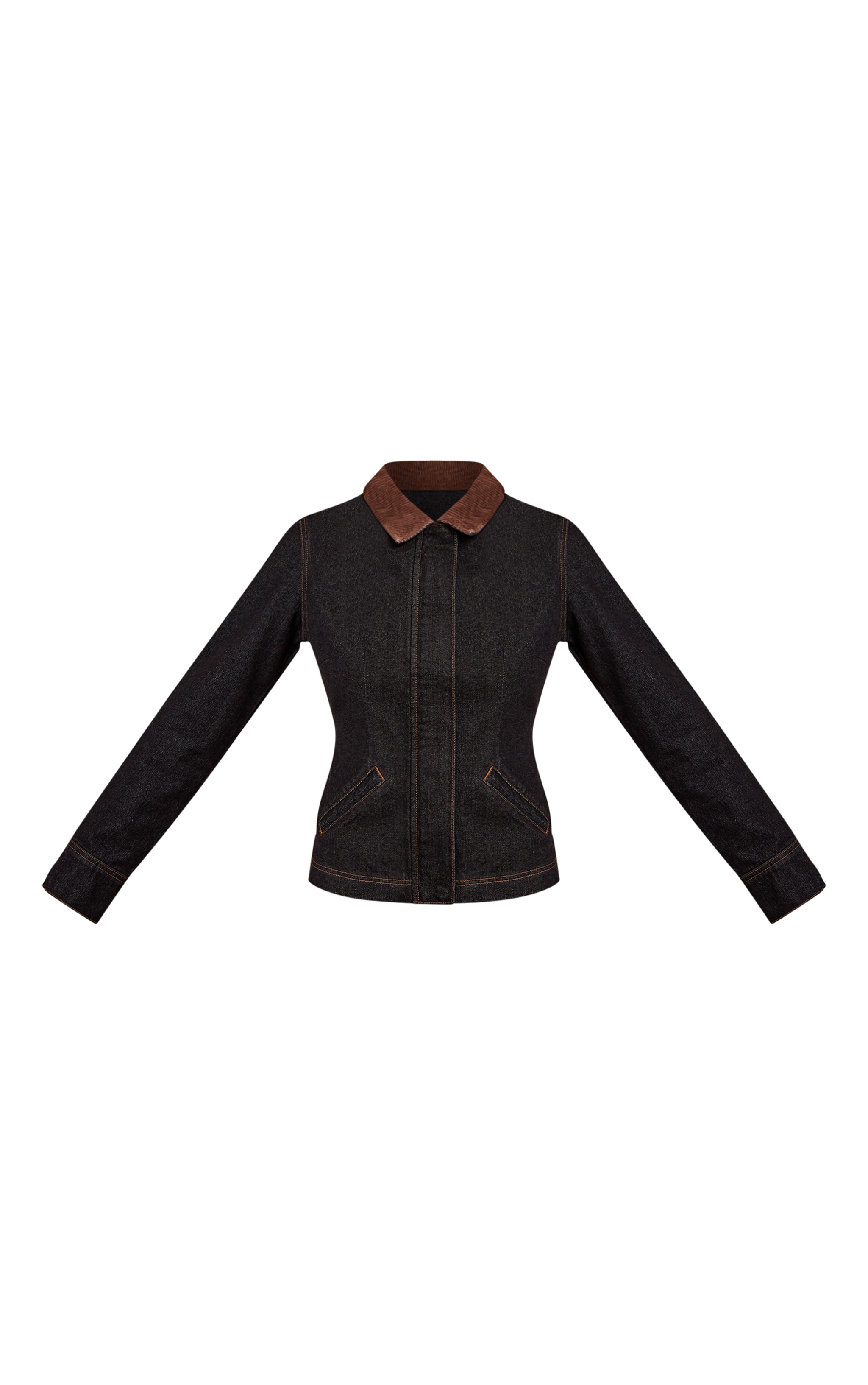 Raw Indigo Cinched Denim Jacket image 5