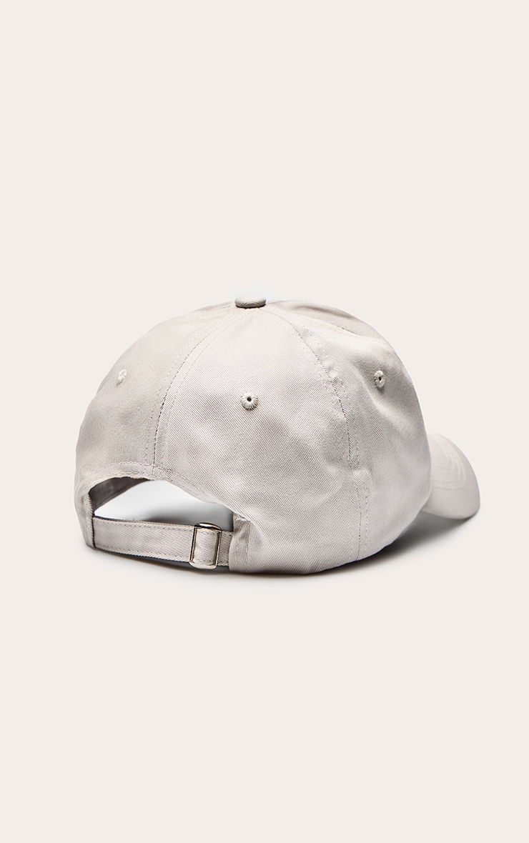 Grey Canvas Cap image 3