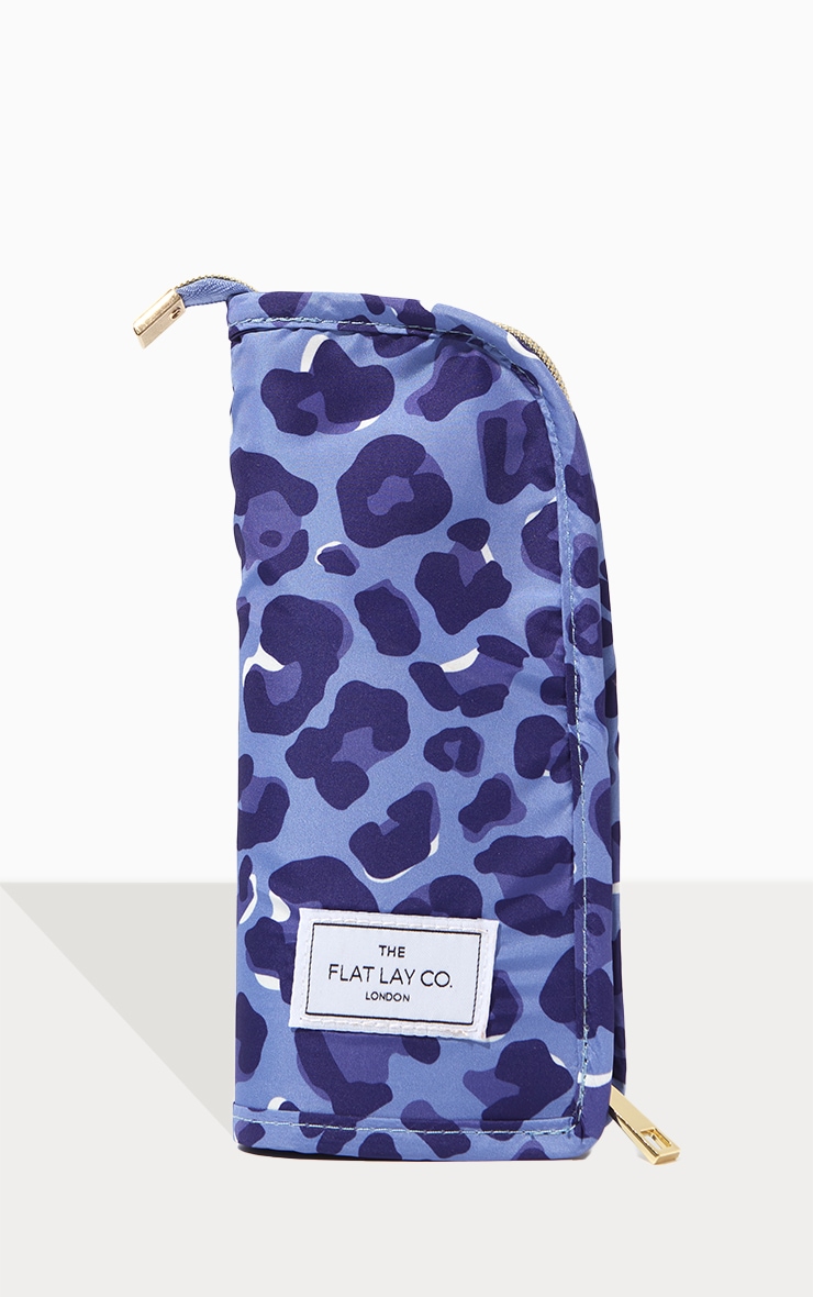 The Flat Lay Co. Trousse pour pinceaux Blue Leopard image 2