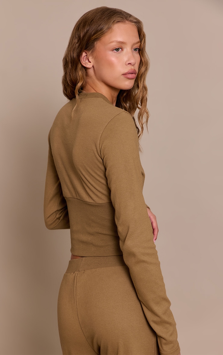 Taupe Super Soft Top image 2