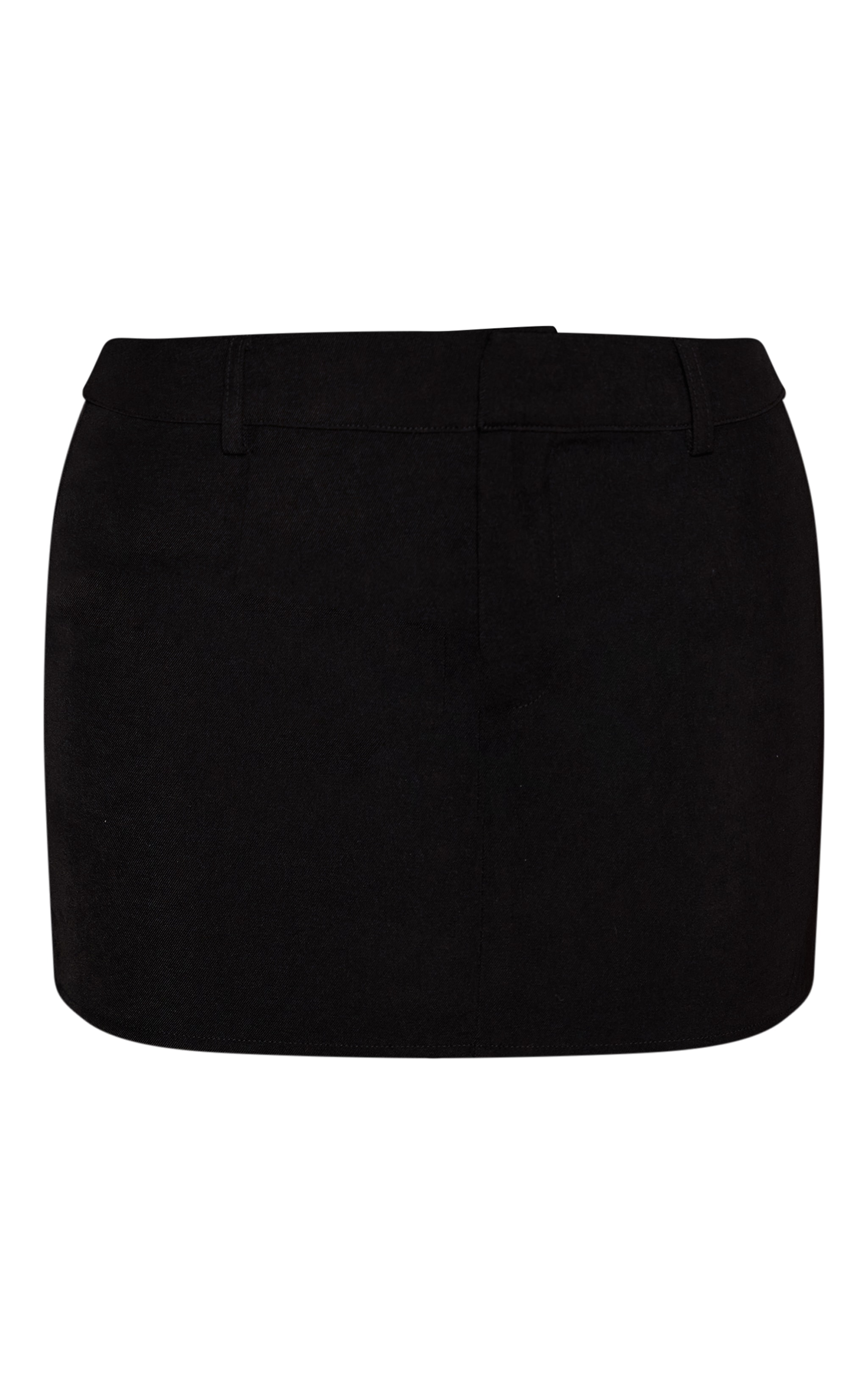Black A-Line Mini Skirt image 6