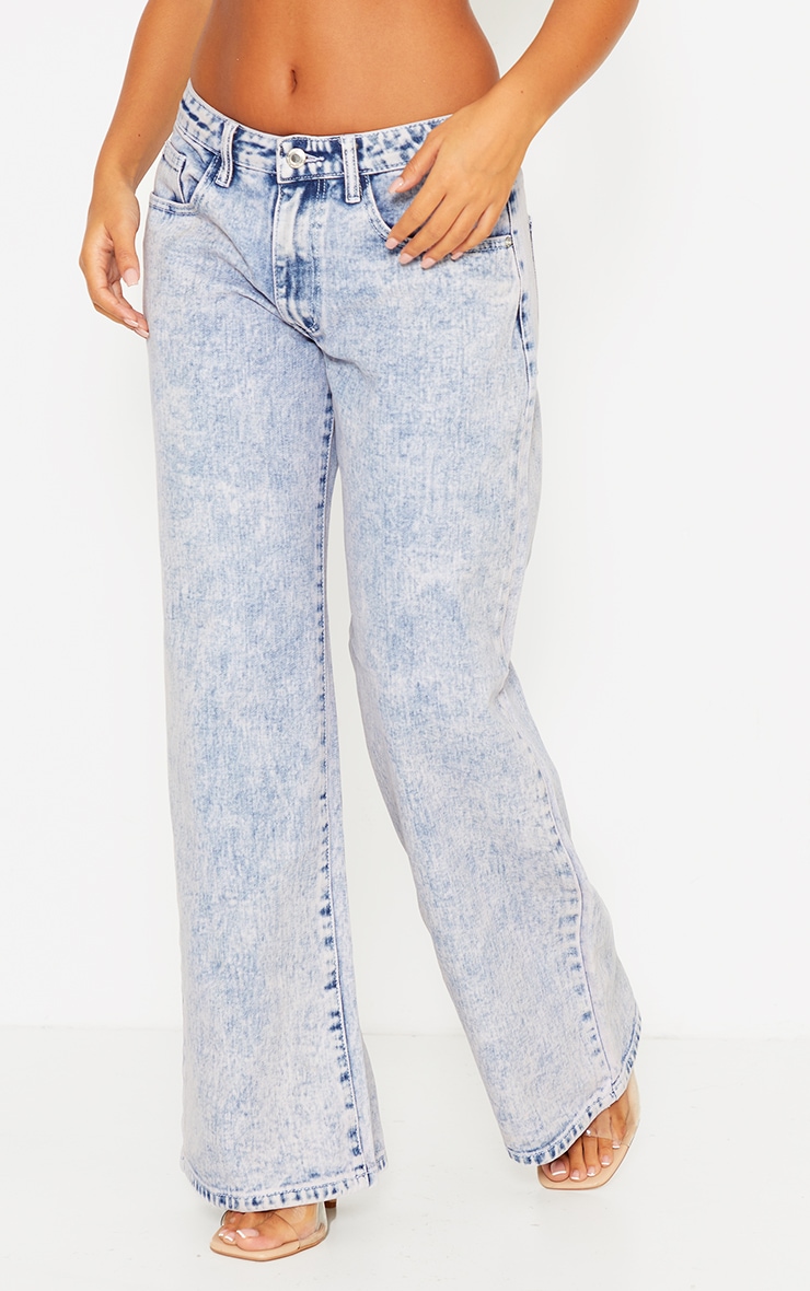 Petite Washed Pink Low Rise Boyfriend Jeans image 2