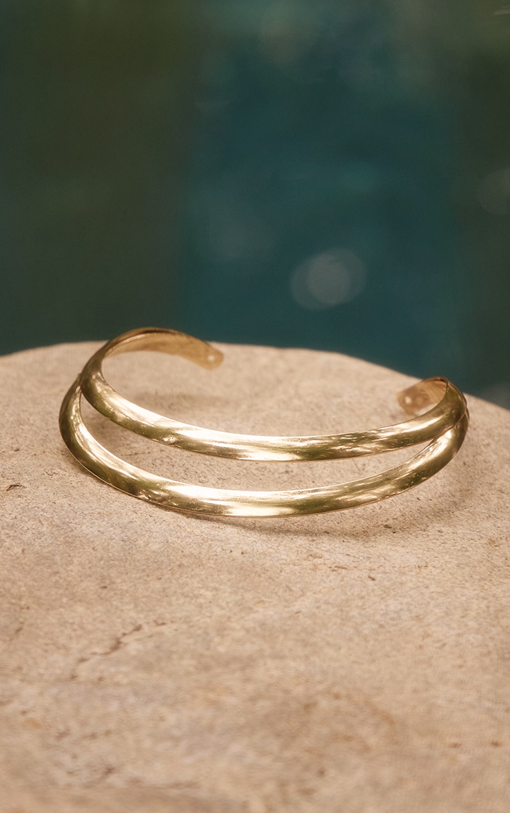 Gold Double Layered Choker image 1