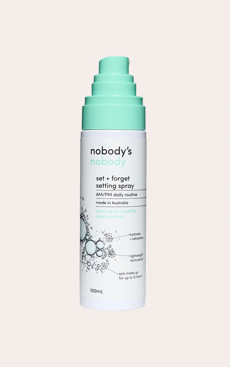 Nobody's Nobody Set + Forget Setting Spray 100ml image 2