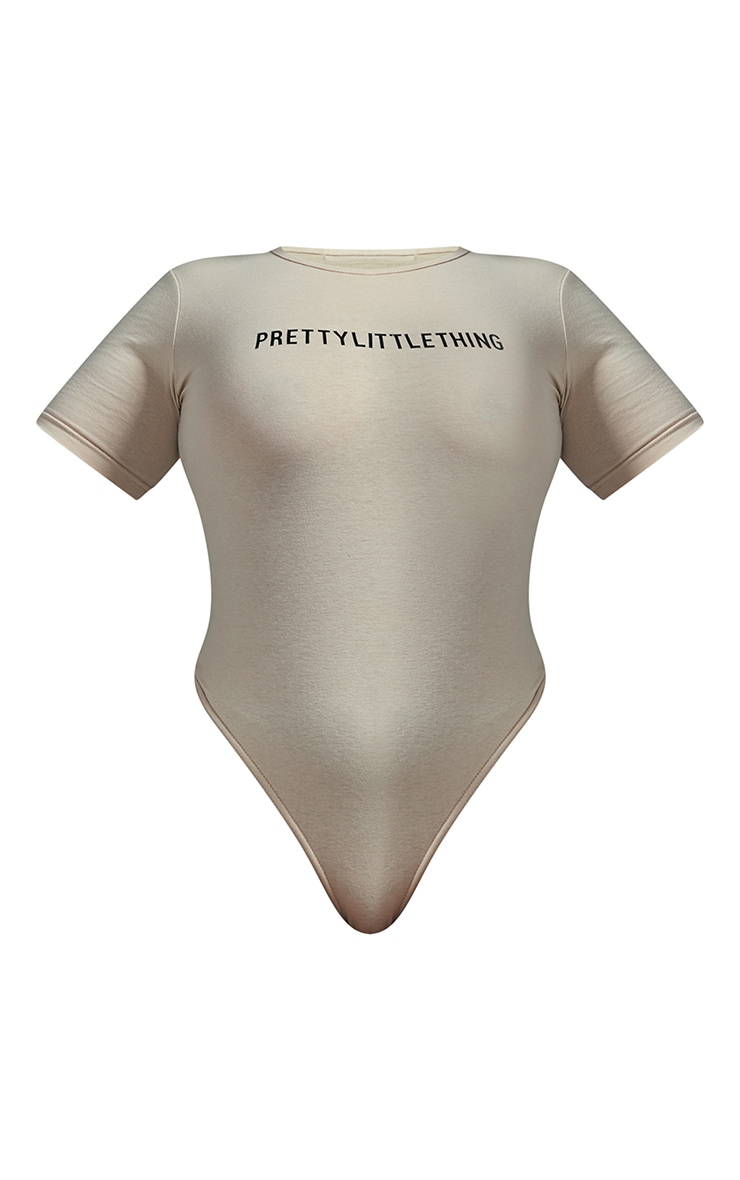 PRETTYLITTLETHING Plus Body avoine manches courtes image 5