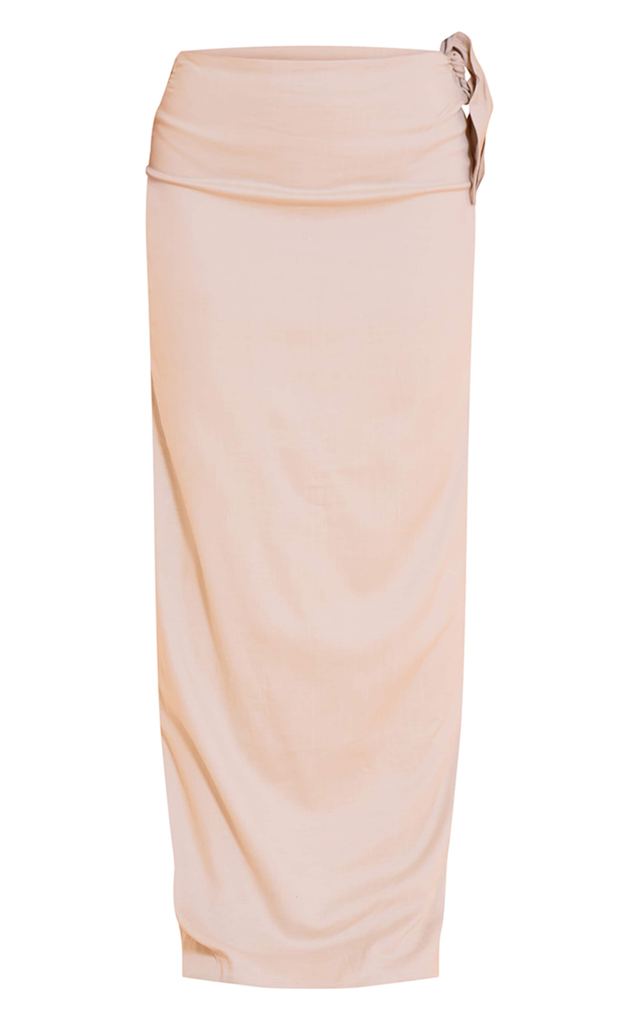 Petite Stone Mid Rise Maxi Skirt image 5