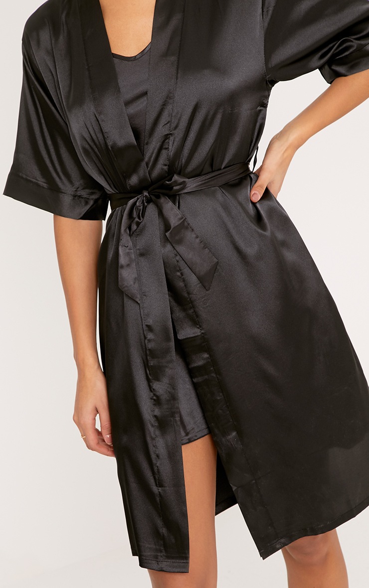 satin nighties and dressing gowns