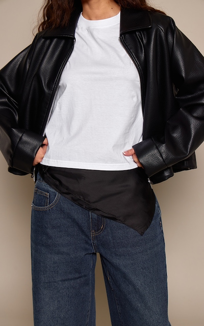 Black Soft Satin Bandana