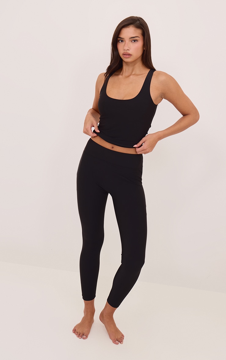 Coal Polyamide Leggings image 2