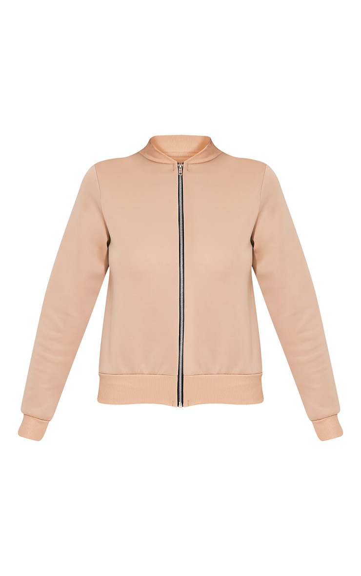 Deannal Stone Scuba Bomber Jacket Bras PrettyLittleThing