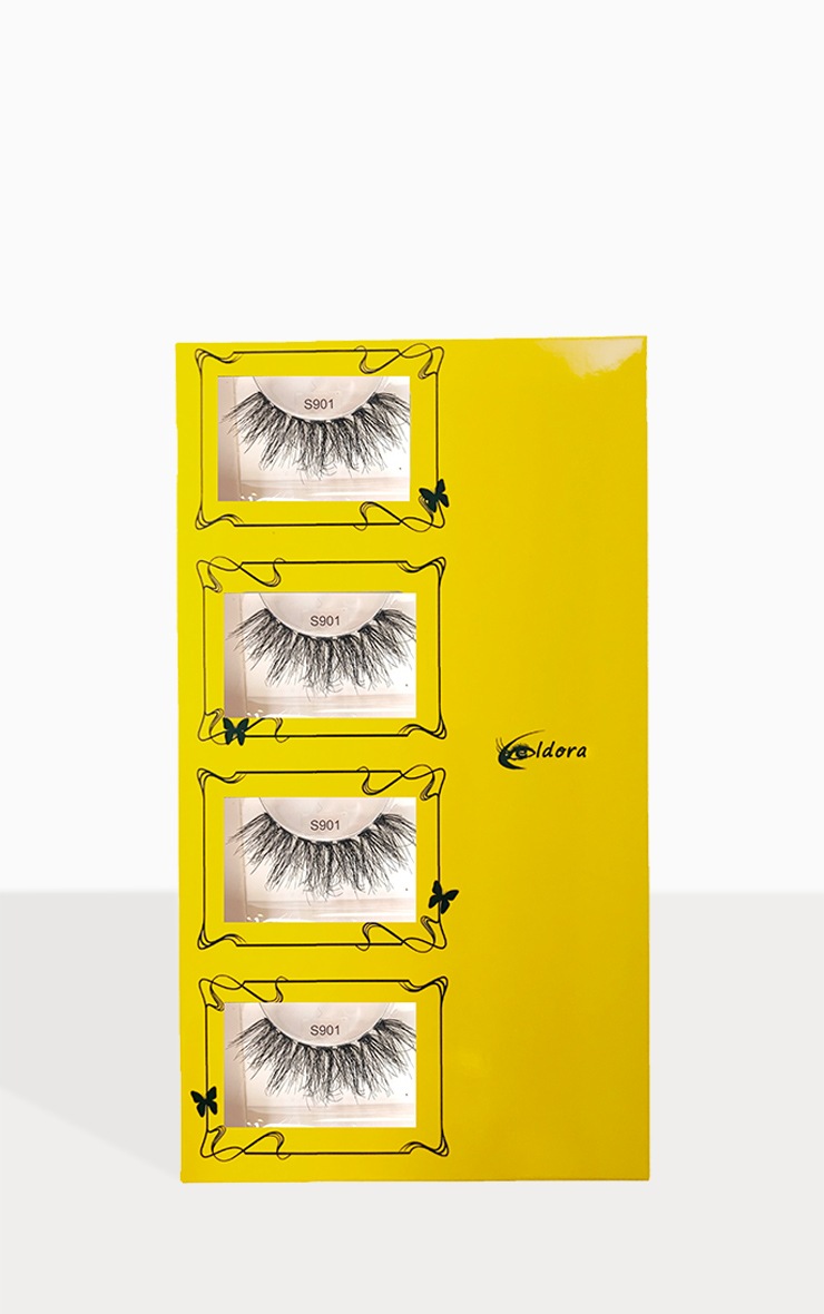 Eldora S901 False Lashes 4 Pack image 1