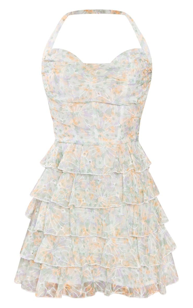 Shift Shaper Dress - Feathers Glade Green