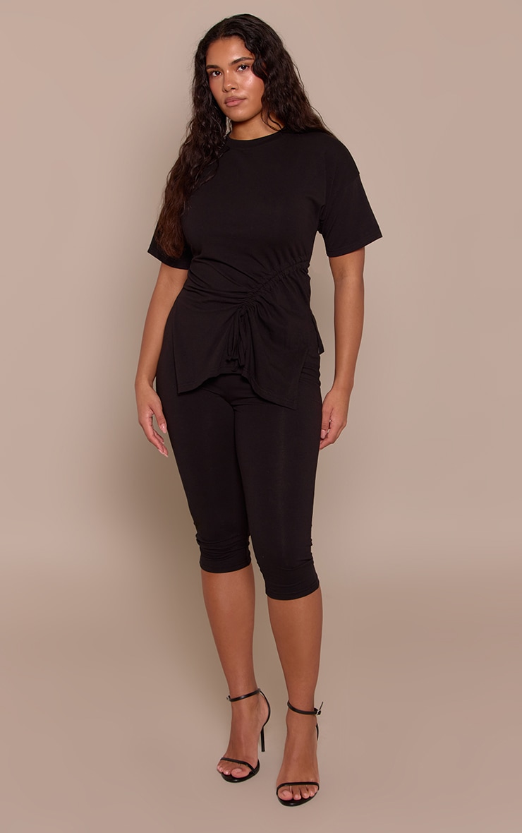 Shape Black Capri Pants image 1