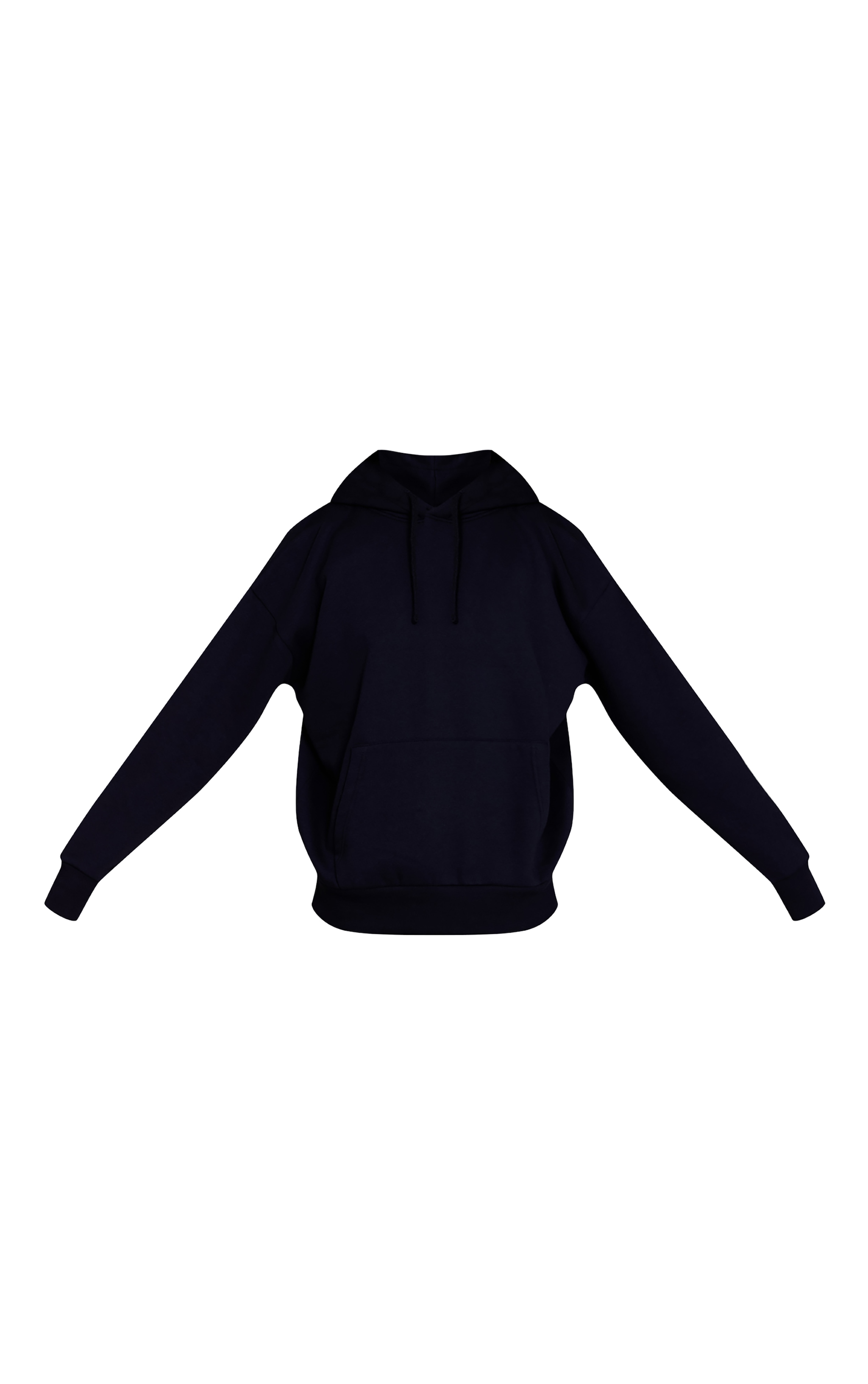 Dark Navy PLT Studio Print Oversized Hoodie image 5