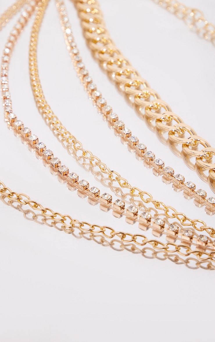 thin gold chain belt