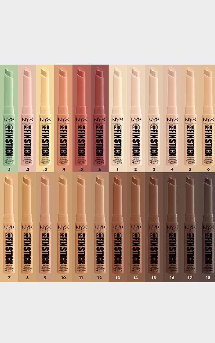 NYX PMU Pro Fix Stick Correcting Concealer Stick Green image 4