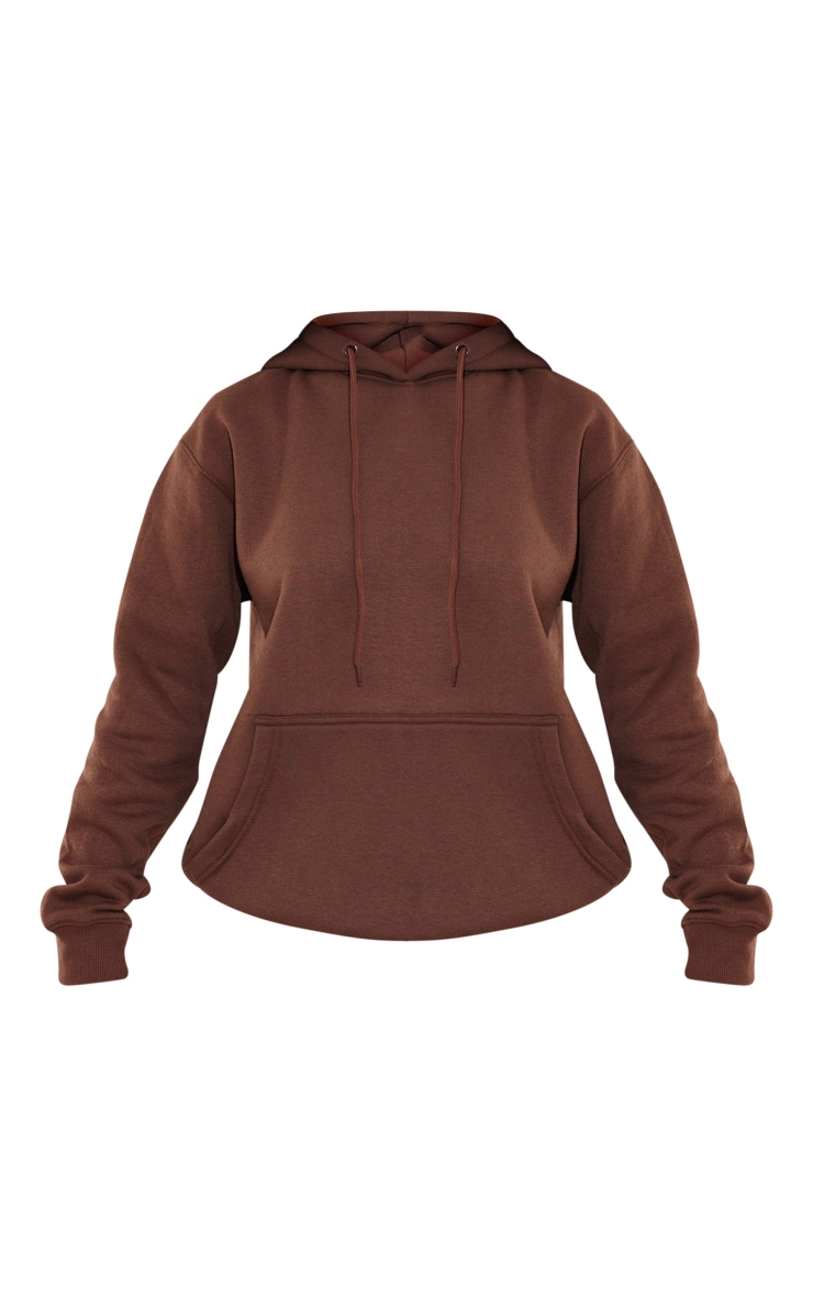 Hoodie oversize en sweat chocolat image 5