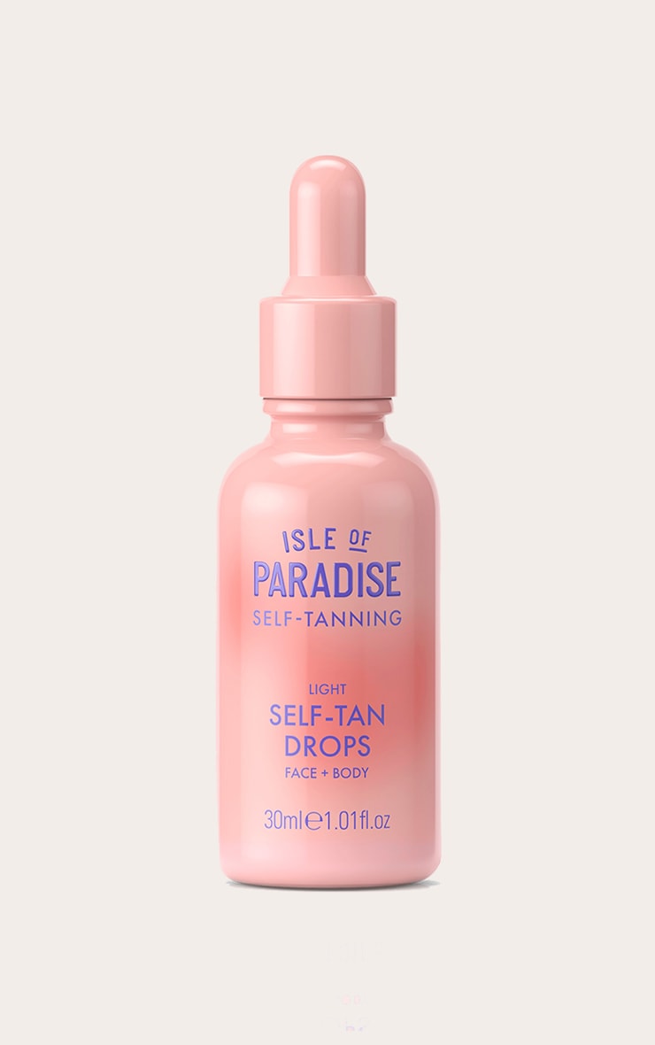 Isle of Paradise Self Tanning Drops Light 30ml image 1