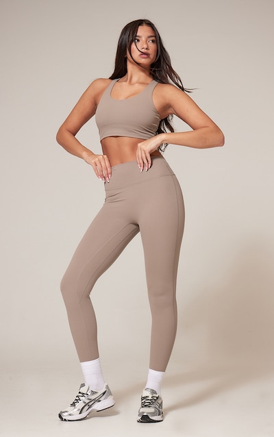 Pantalon de yoga ultime flare en Sculpt taupe foncé