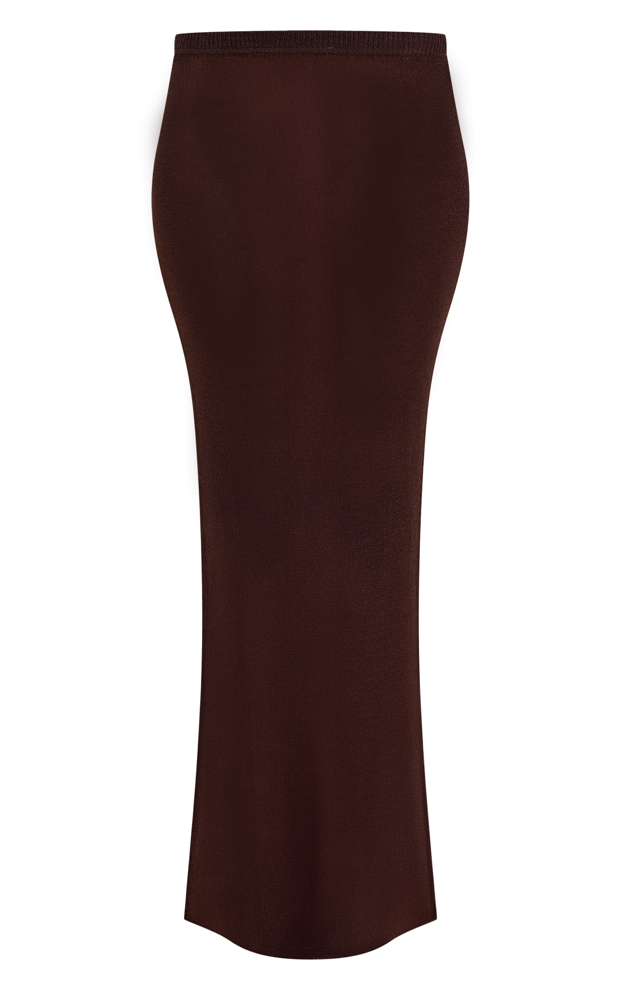 Brown Filigree Maxi Skirt image 5
