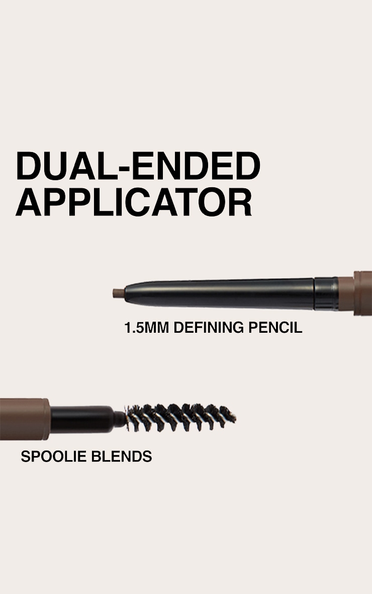 Maybelline Brow Ultra Slim Defining Fuller Eyebrow Pencil 04 Medium Brown image 3