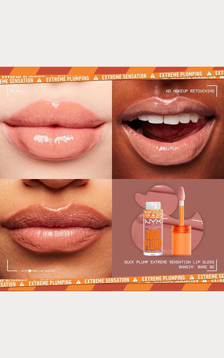 Nyx Pmu Gloss Repulpant Duck Plump Bangin' Bare image 4