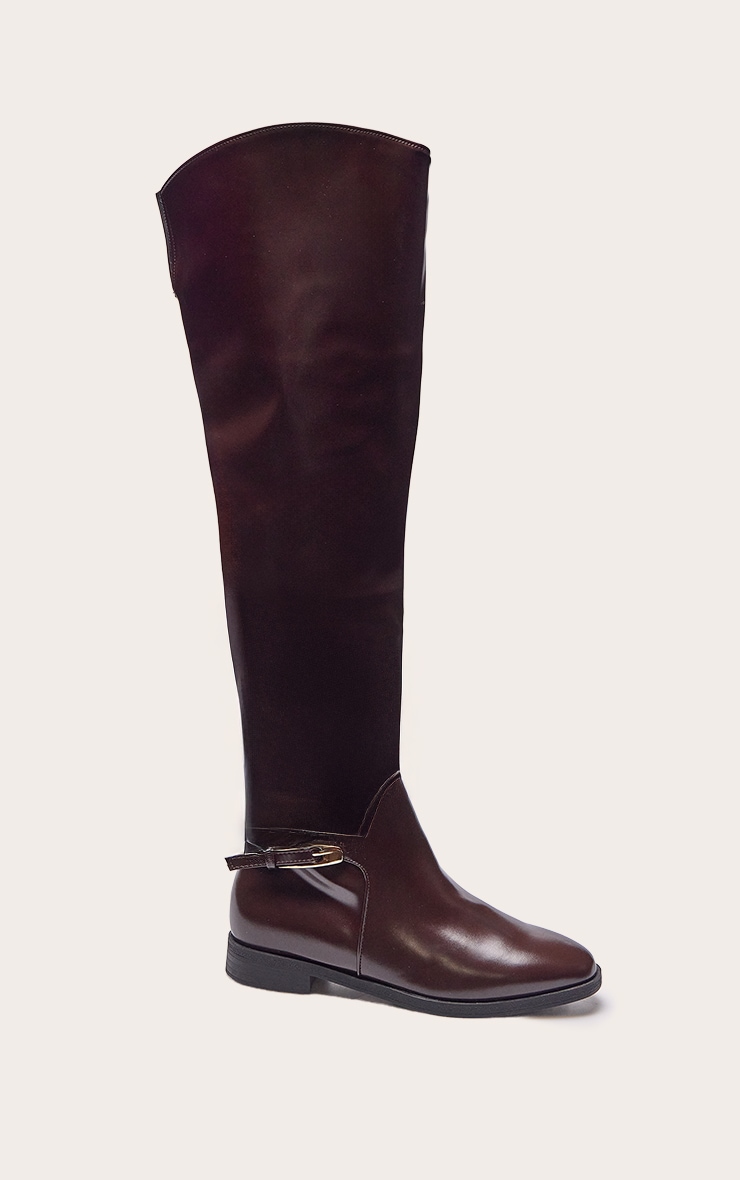 Plum Riding Knee Boot image 2