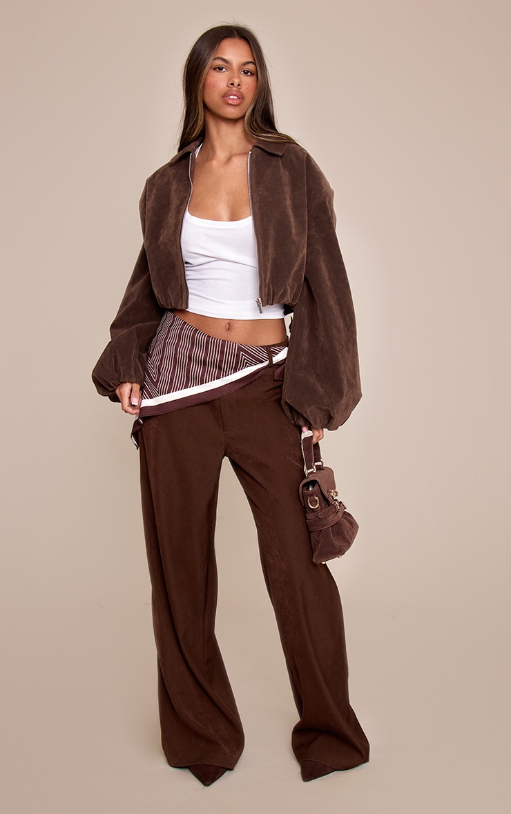 ジャケット・アウター euw balloon loop gilet / brown size2 Balloon Hem Cinch Jacket | Nuuly