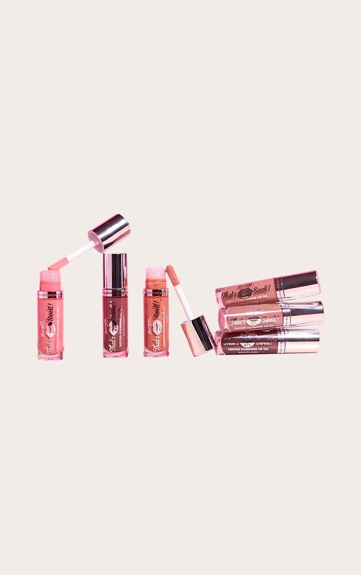 Barry M That's Swell! Peptide Plumping Lip Oil - Hazelnut Haze image 4