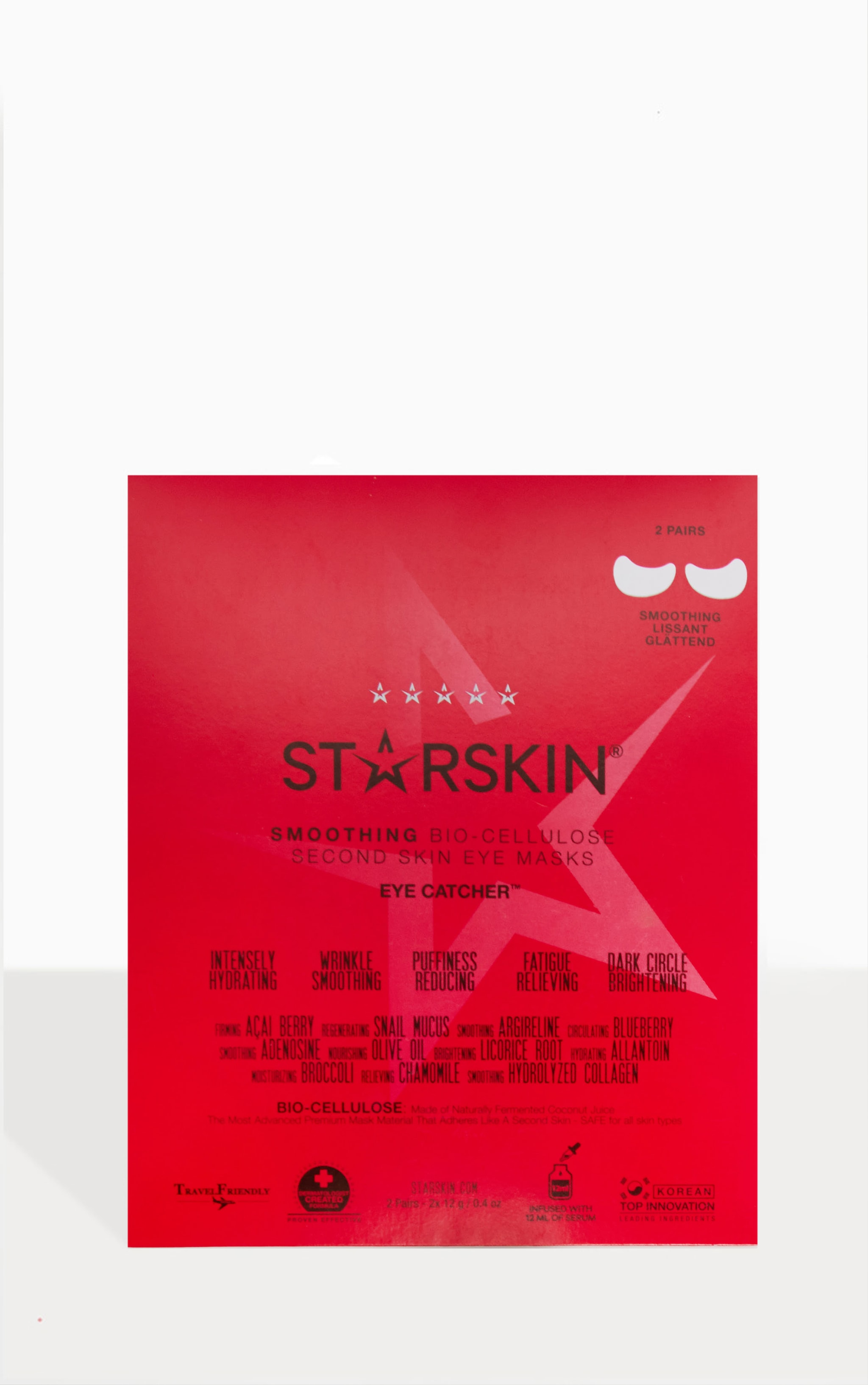 Starskin - 2 masques seconde peau contour des yeux au cellulose - Eye Catcher
