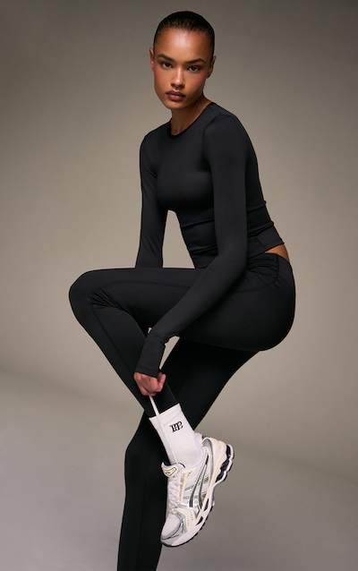 Black Ultimate Long Sleeve Top