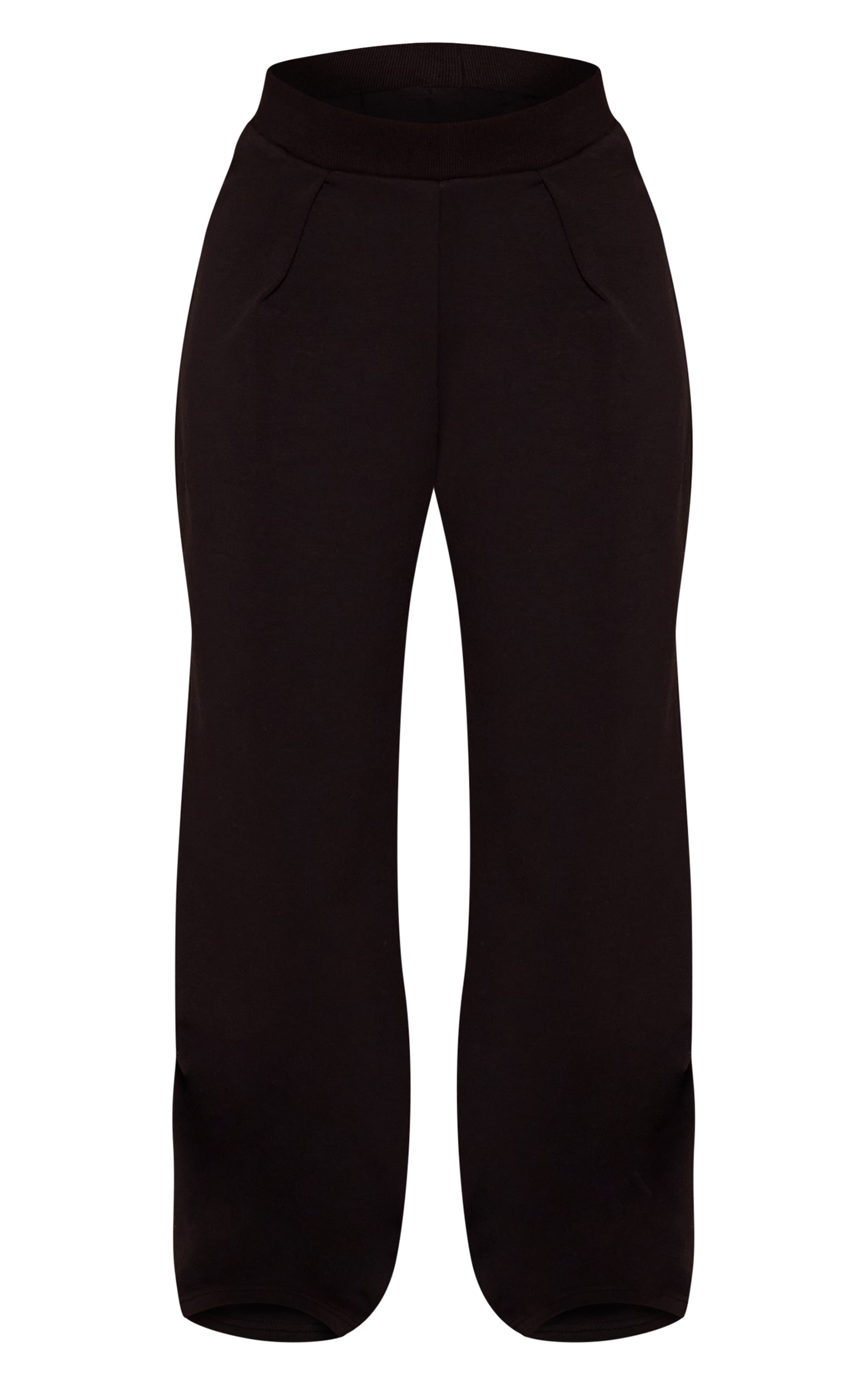 Petite Black Wide Leg Sweatpants  image 5