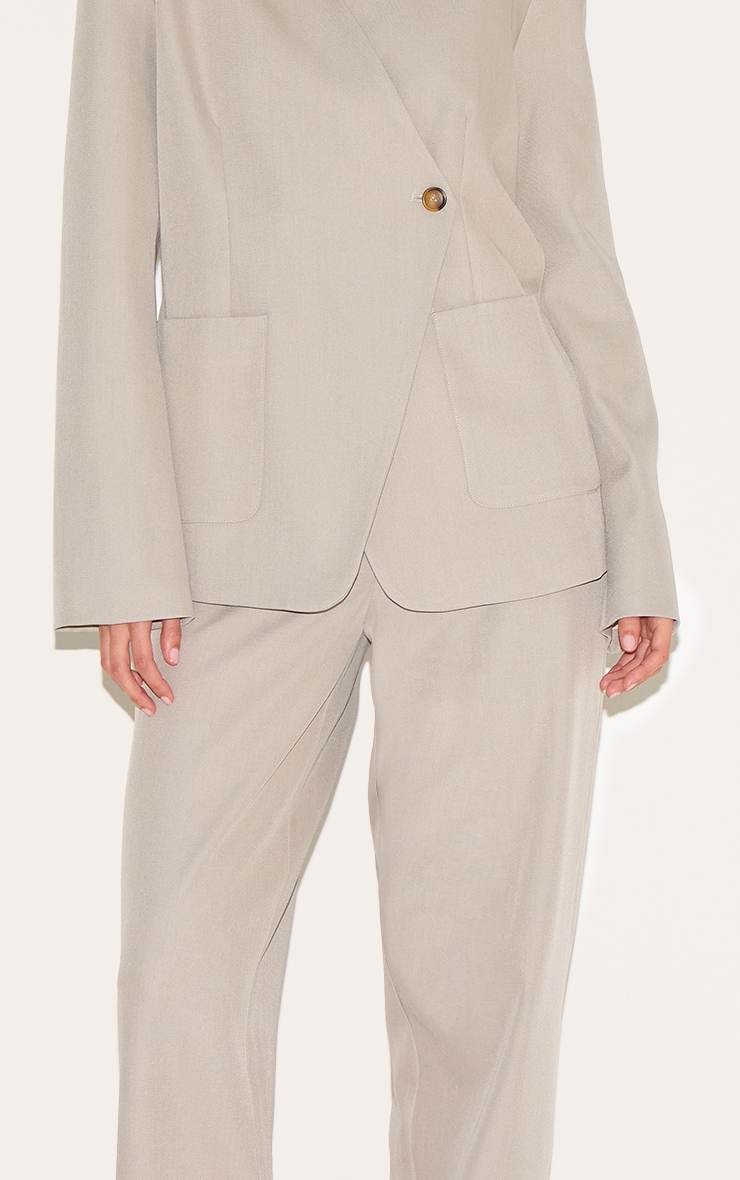  Sand Tailored Woven Mid Rise Pants image 4