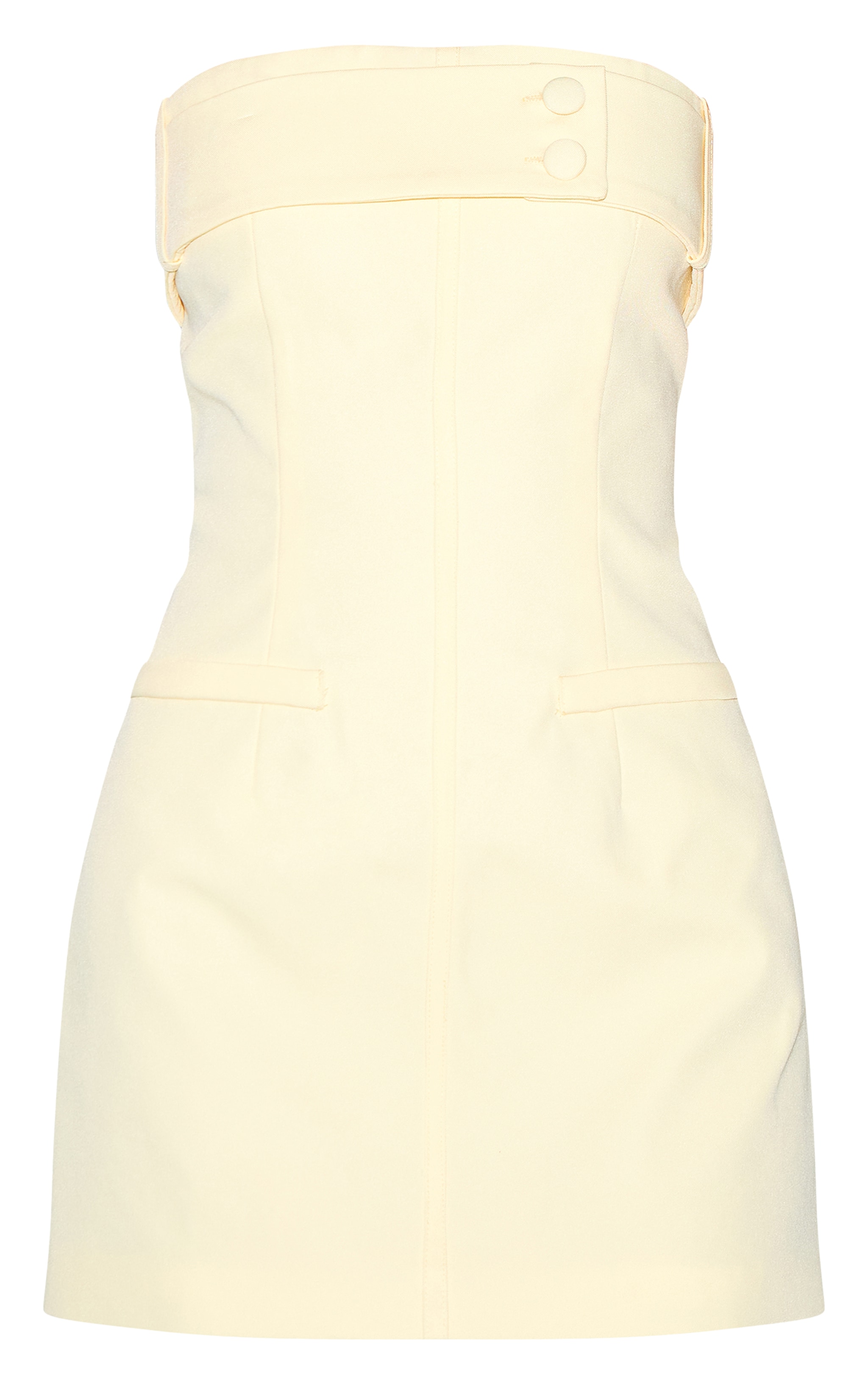 Lemon Woven Belt Detail Shift Dress | Dresses