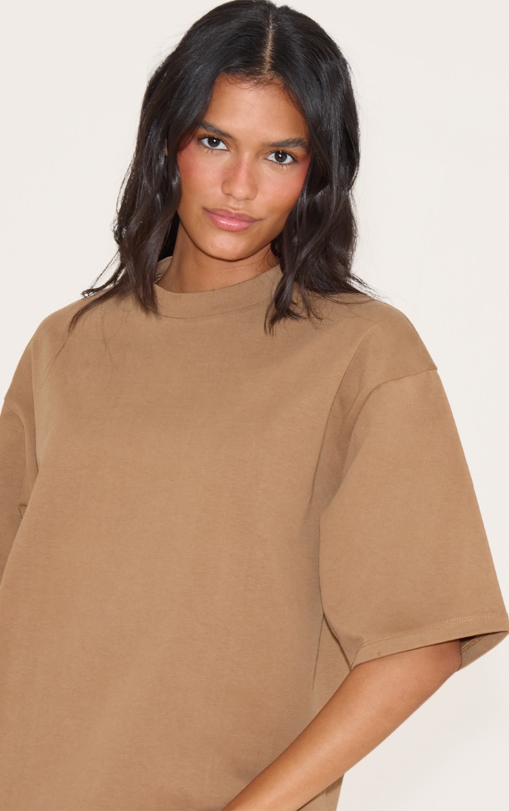 Mushroom Oversized Boxy T Shirt image 4