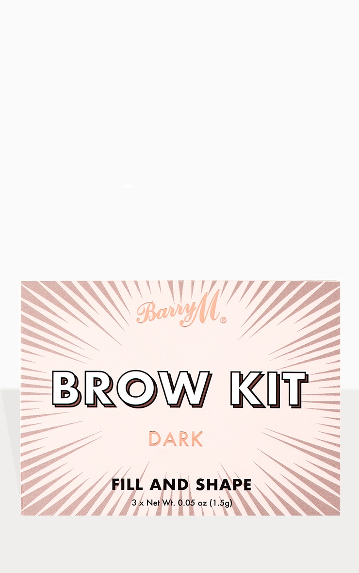 Barry M Kit sourcils Fill & Shape Dark image 2