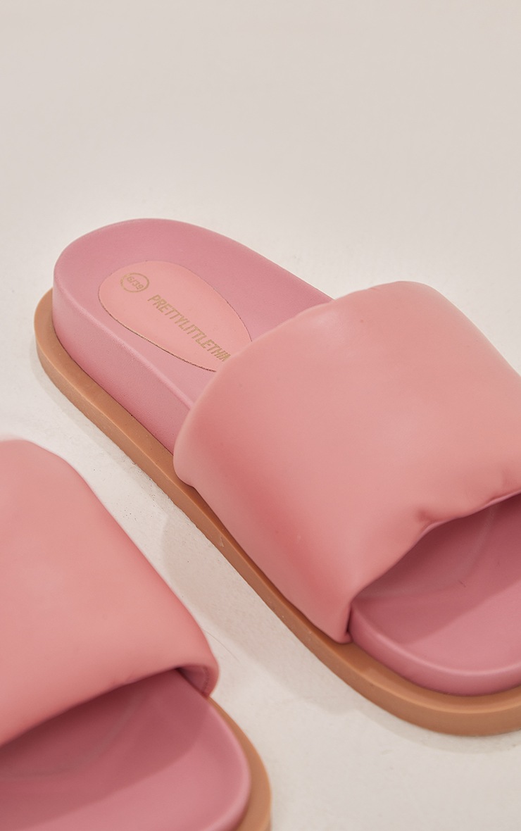 Pink slip on sandals on sale