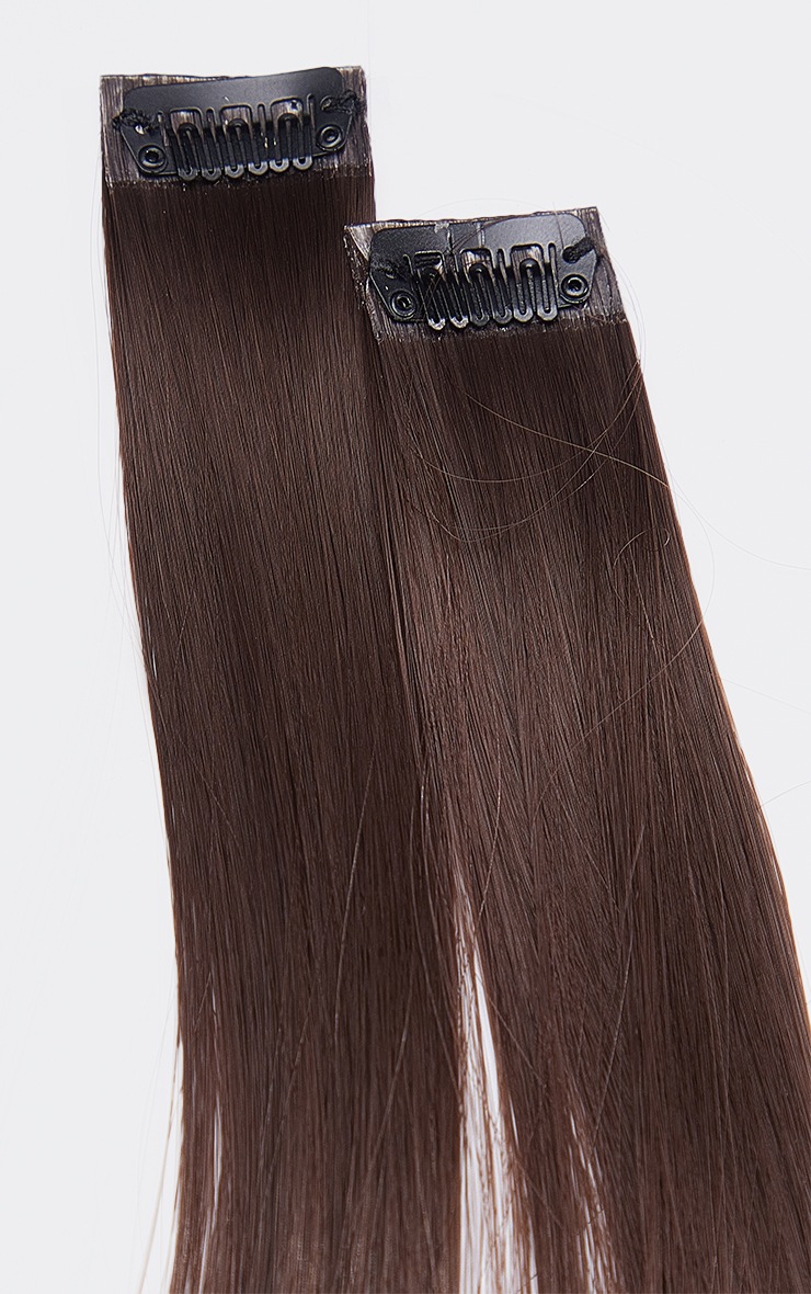 Lullabellz 22" Clip In Extensions Chocolate Brown PrettyLittleThing IE