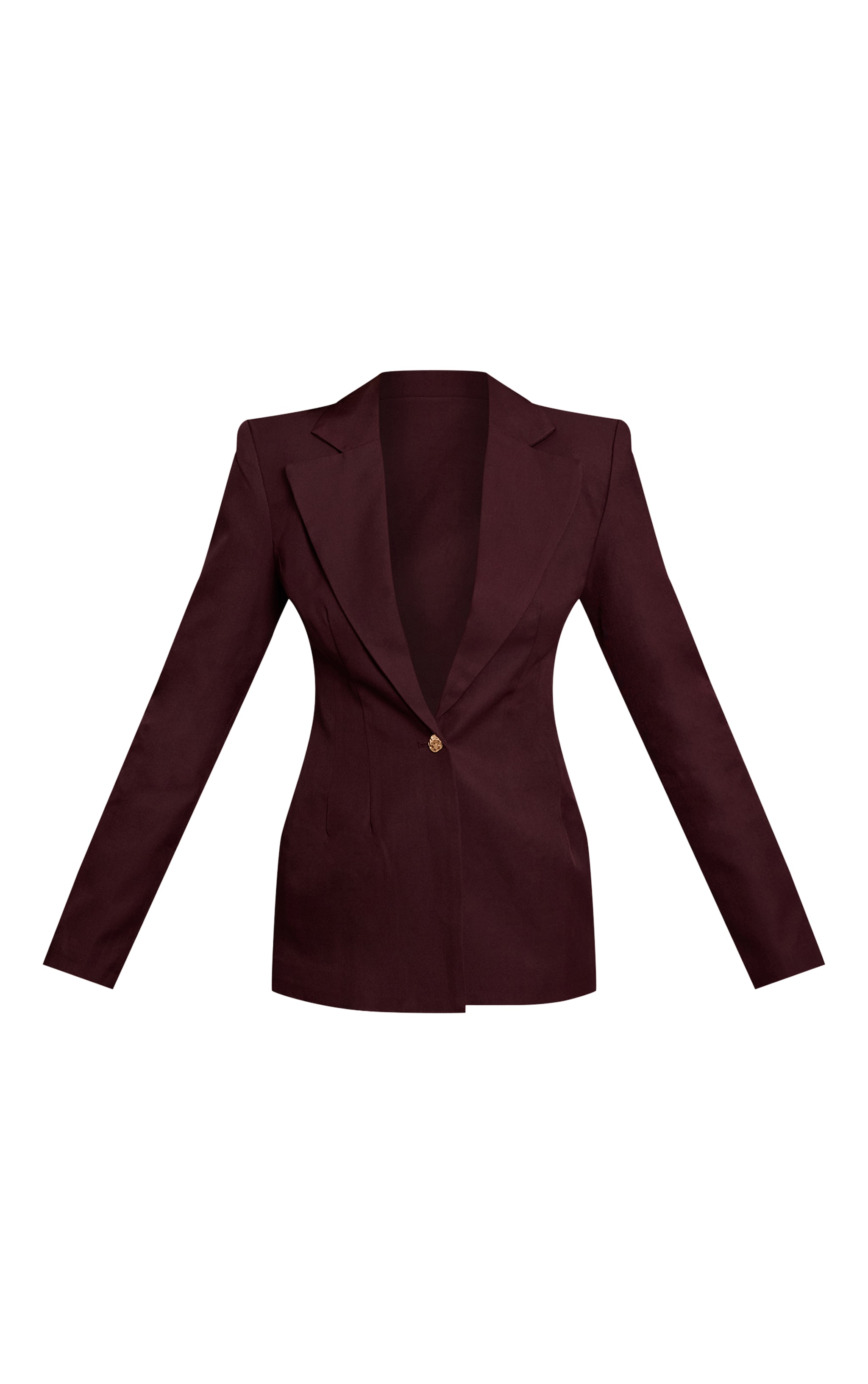 Plum Cinch Hip Blazer image 5