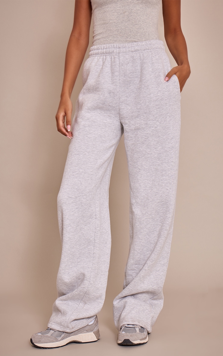 Tall Ash Grey Straight Leg Sweat Pant image 2