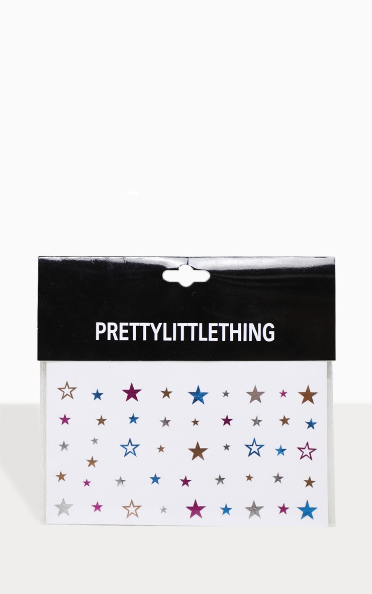 PRETTYLITTLETHING Written In The Stars Rainbow Festival Stickers