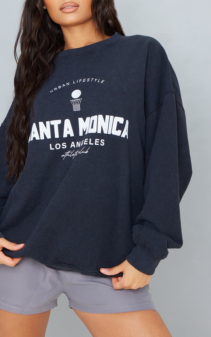 Washed green 2025 santa monica sweatshirt